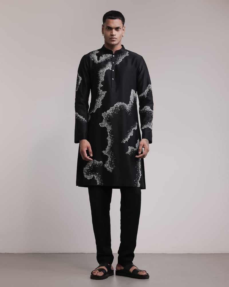 Weathered Canvas Kurta Set