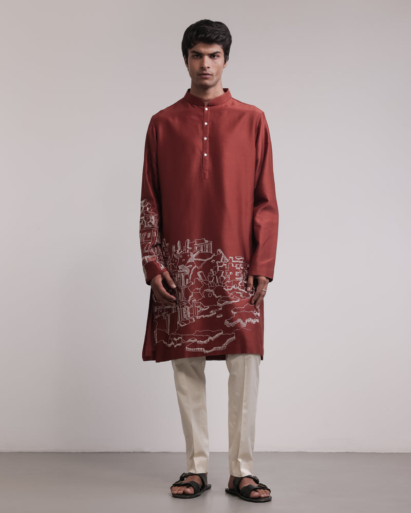 Ruined City Kurta Set