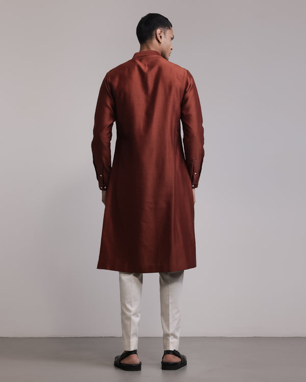 Urban Fossil Outline Kurta Set