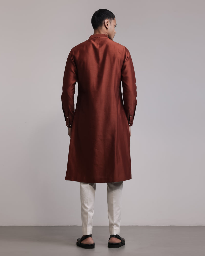 Urban Fossil Outline Kurta Set