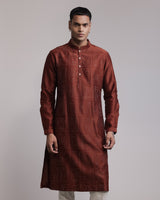 Urban Fossil Outline Kurta Set