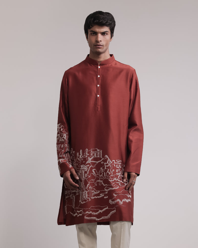 Ruined City Kurta Set
