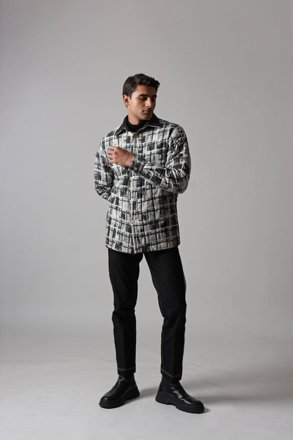 SOLITUDE REVERSIBLE QUILTED SHIRT