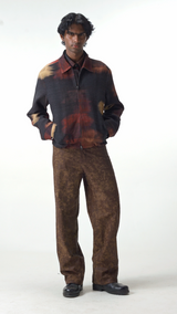 FORGED IKAT PRINTED JACKET