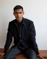 Infinity Quilted Bomber Jacket