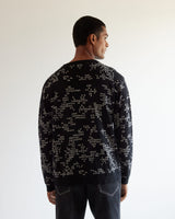 Camo Dash Jacquard Sweater