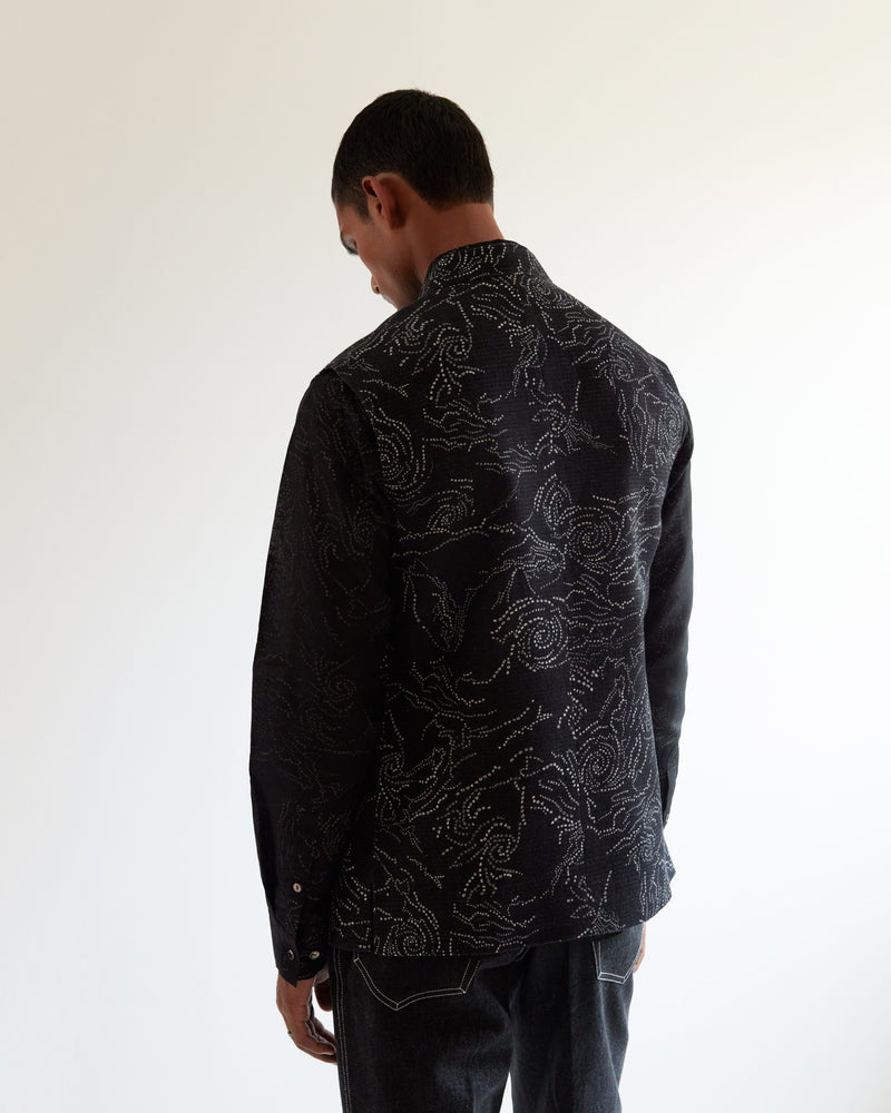 Black Hole Print Bundi