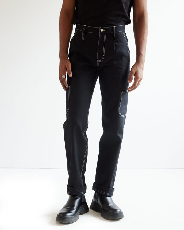 Cargo Denim Black