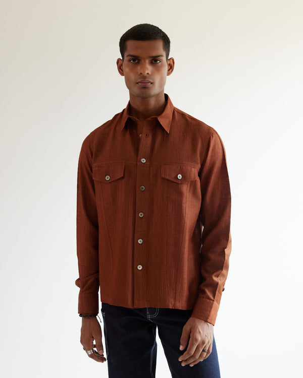 Silk Trucker Shirt