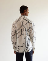 Desert Wave Print Shirt