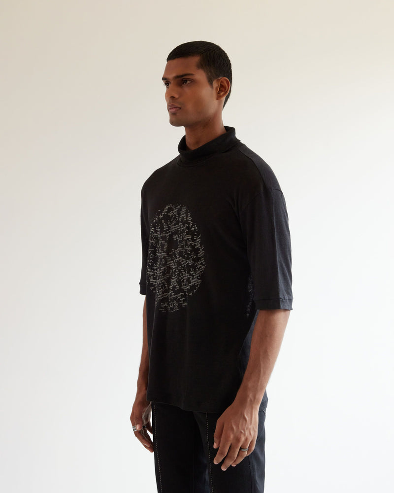 Turtle Neck Camo Tshirt