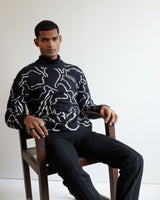 Desert Wave Jacquard Sweater