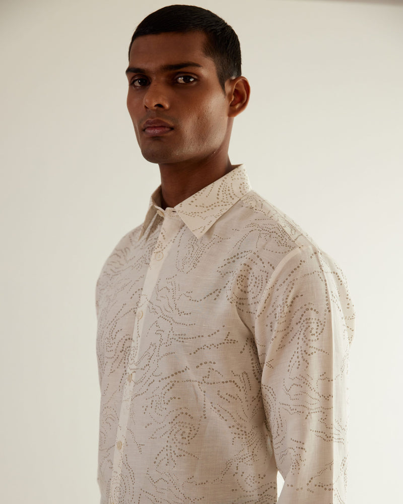 Black Hole Print Shirt