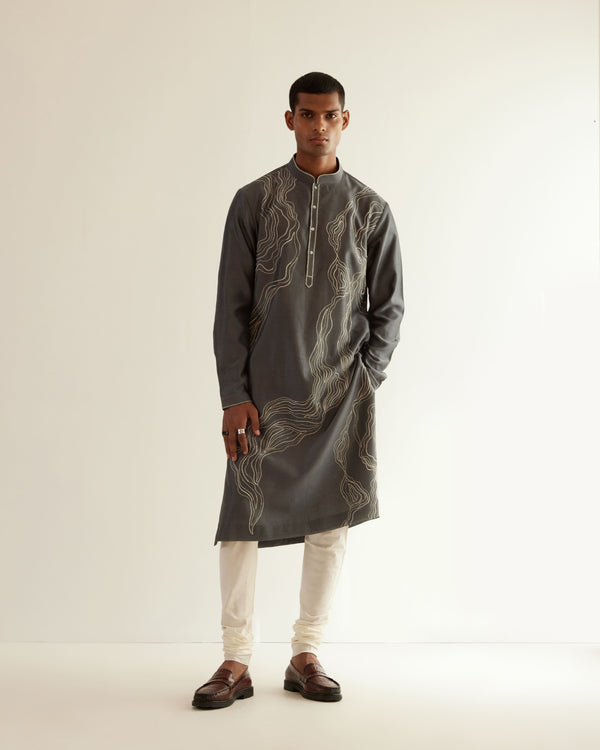 Infinity Embroidered Kurta Set