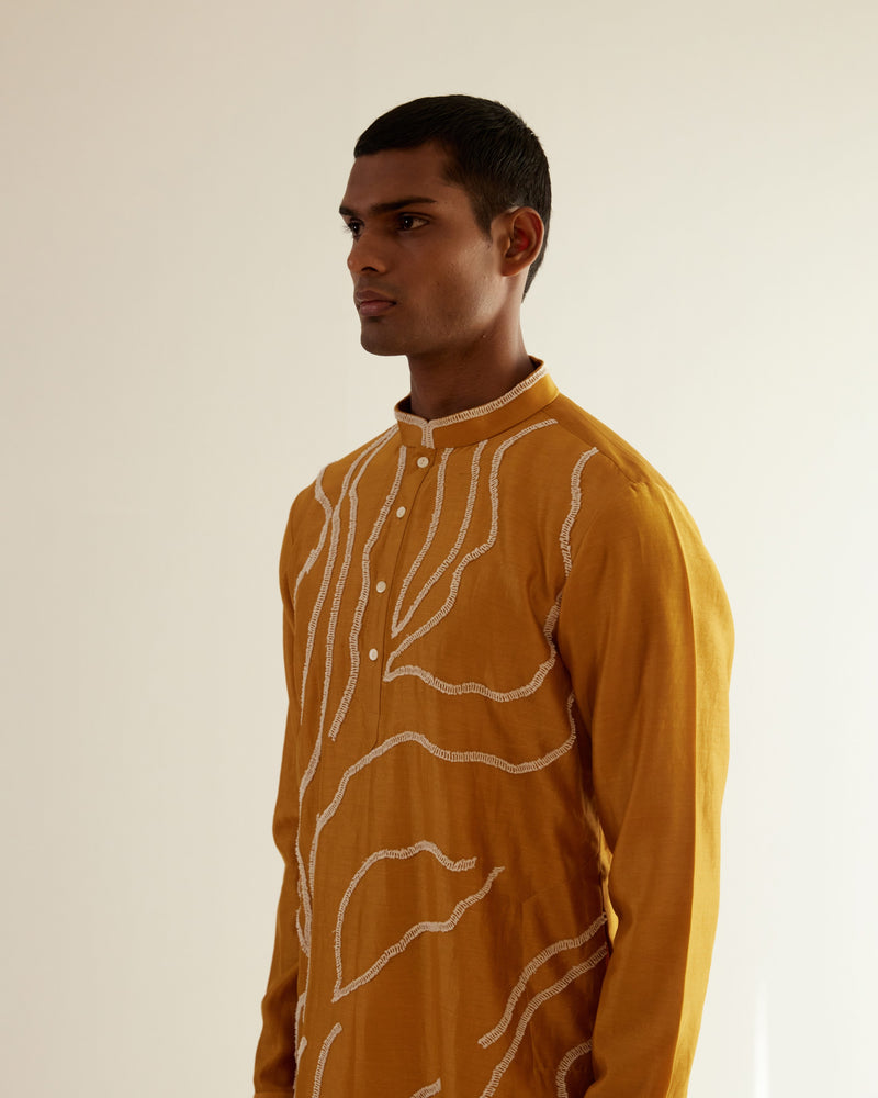 DNA Embroidered Kurta Set