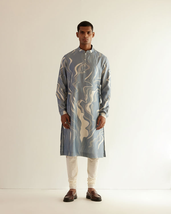 Infinity Print Kurta Set