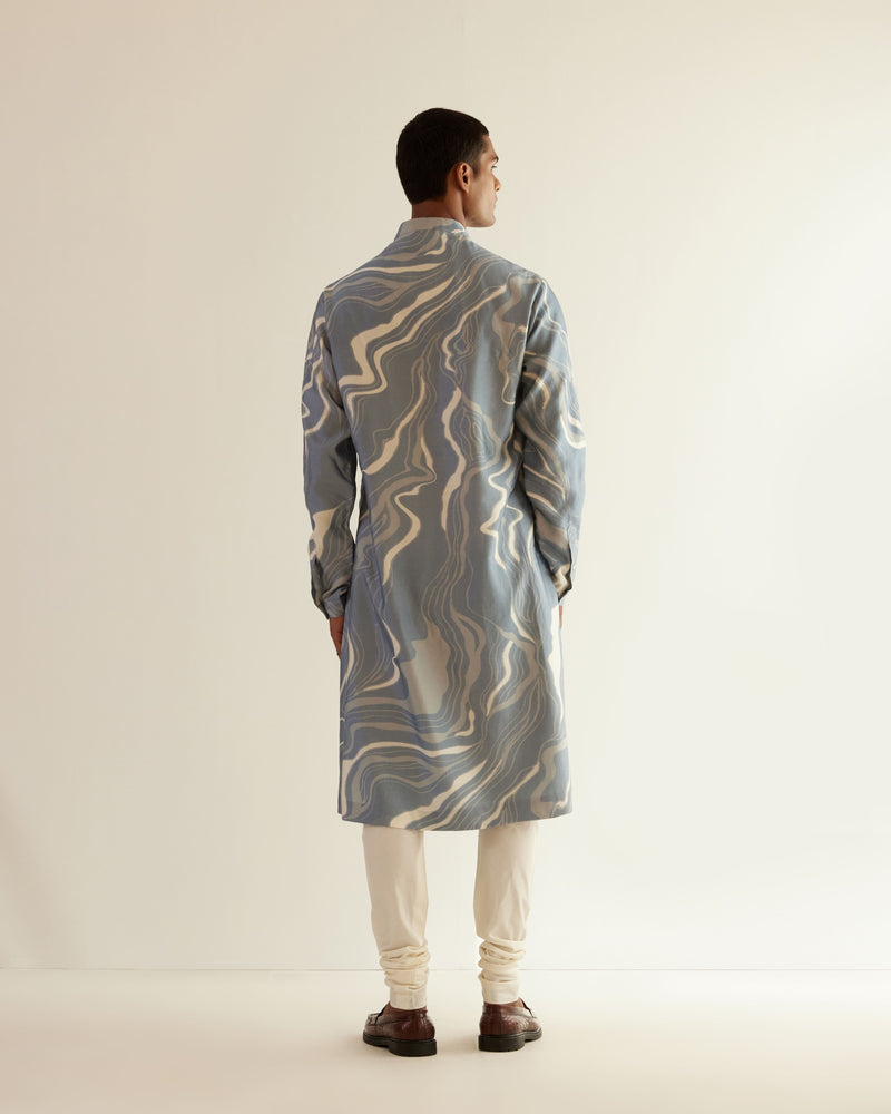 Infinity Print Kurta Set