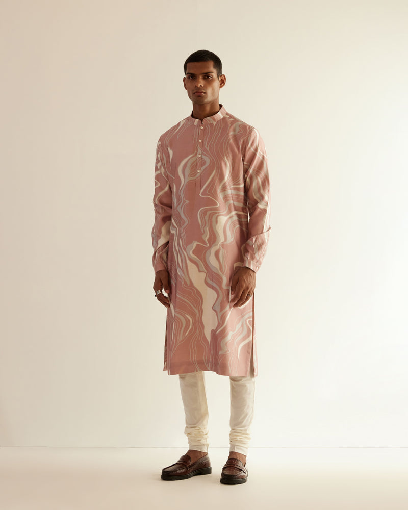 Infinity Print Kurta Set