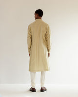 Linear Yoke Kurta Set
