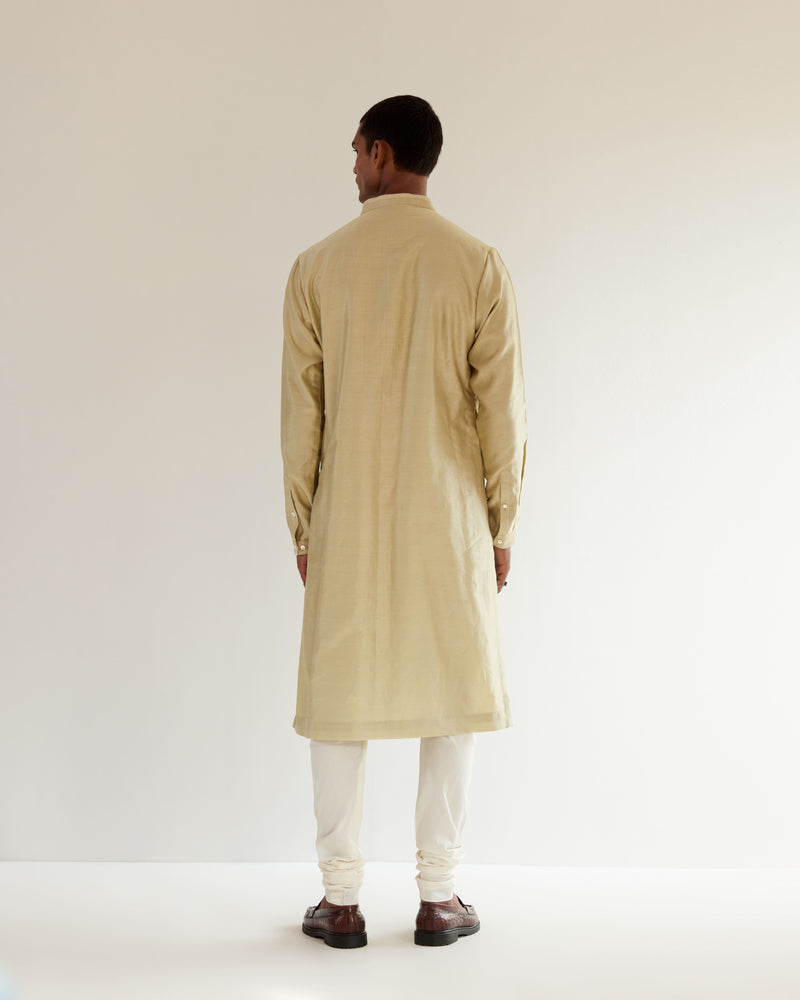 Linear Yoke Kurta Set