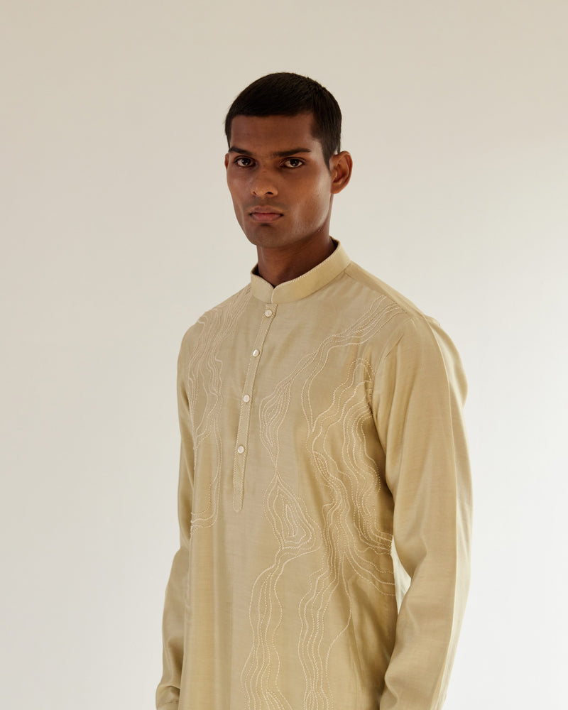 Infinity Embroidered Kurta Set