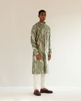 Infinity Print Kurta Set
