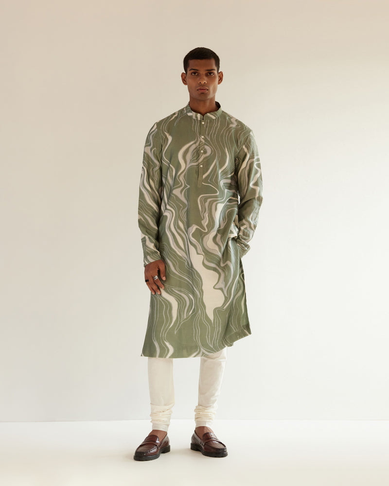 Infinity Print Kurta Set
