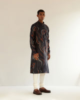 Infinity Print Kurta Set
