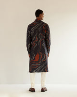 Infinity Print Kurta Set
