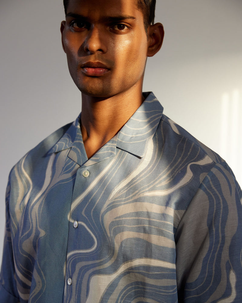 Infinity Camp Collar Shirt