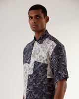 Upscale Camo-Block Patch Shirt