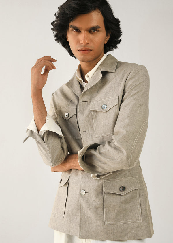 Hemp Safari Jacket