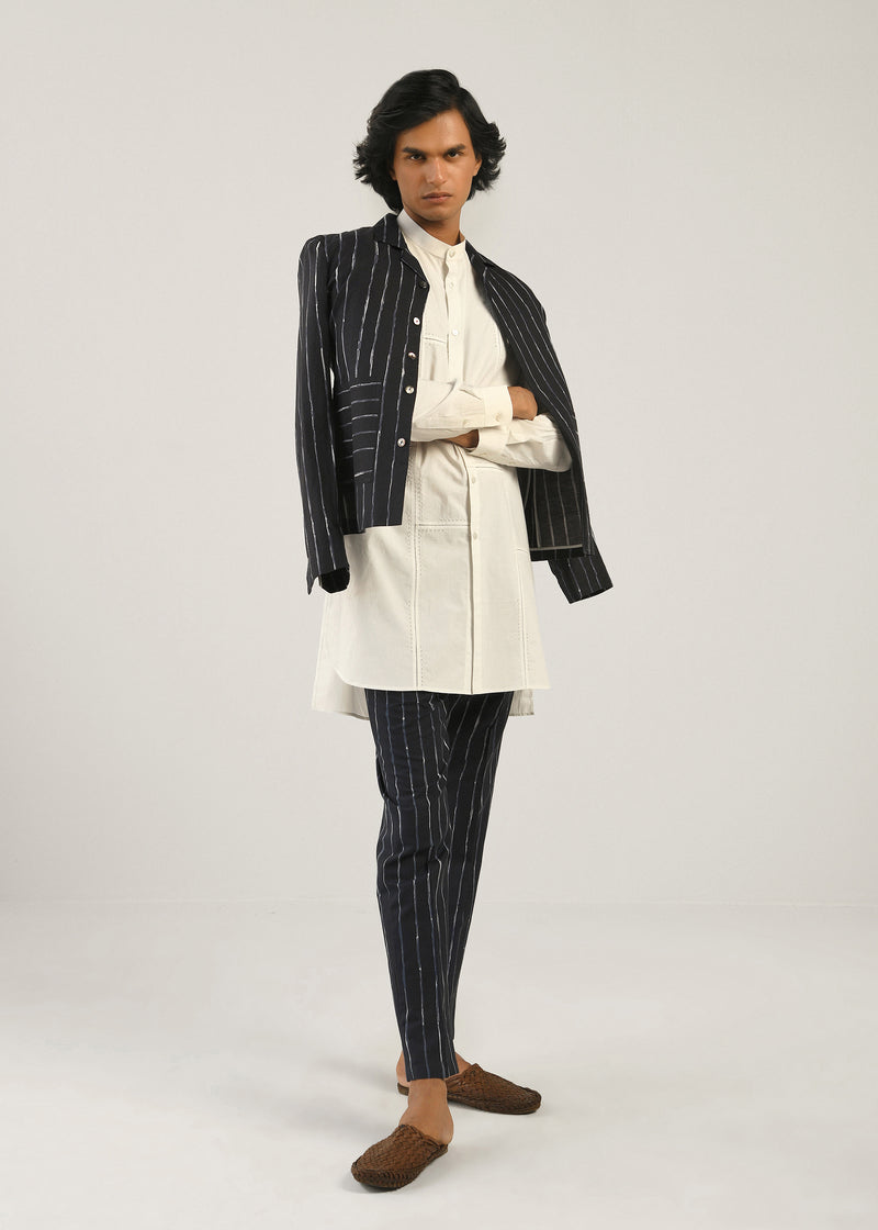 Rustic Stripes Overshirt