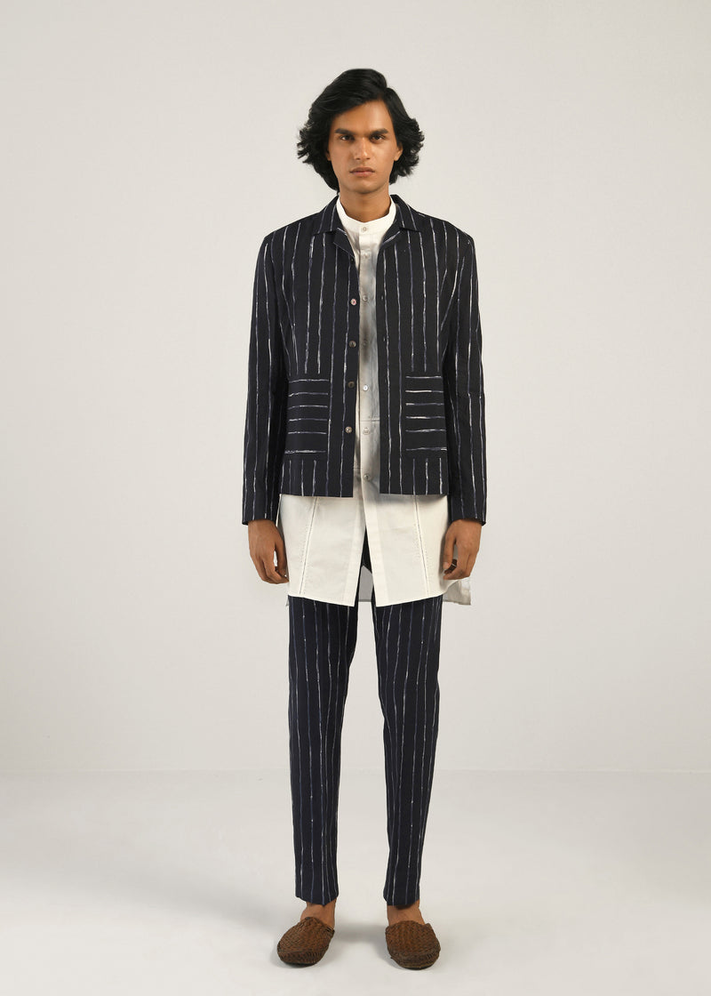 Rustic Stripes Overshirt