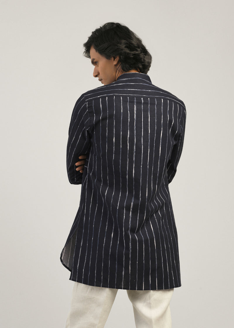 Rustic lines Short kurta