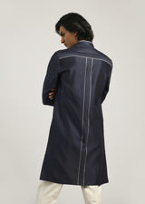 Patchwork Block Kurta Set