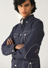 Linen denim Overshirt