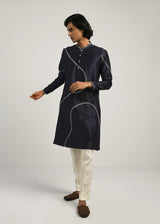 Coil Hand Embroidery Kurta Set