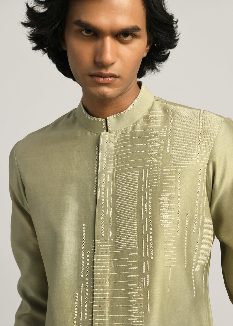 Dots Dash Kurta Set