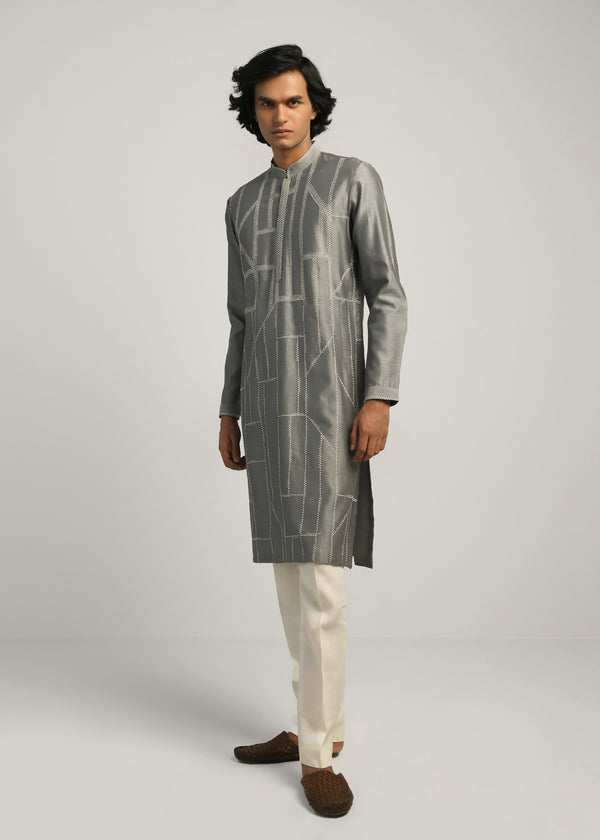 Fuselage Hand Emb Kurta Set