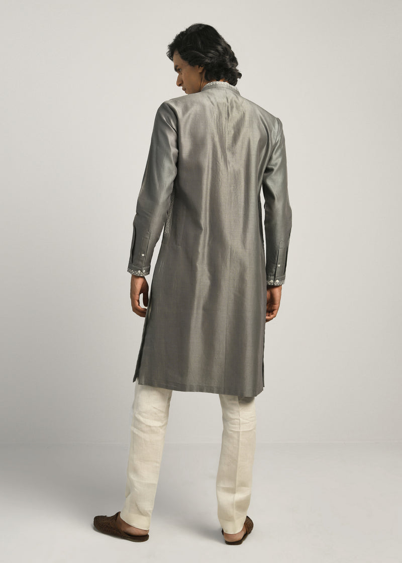 Dots Yoke Kurta Set