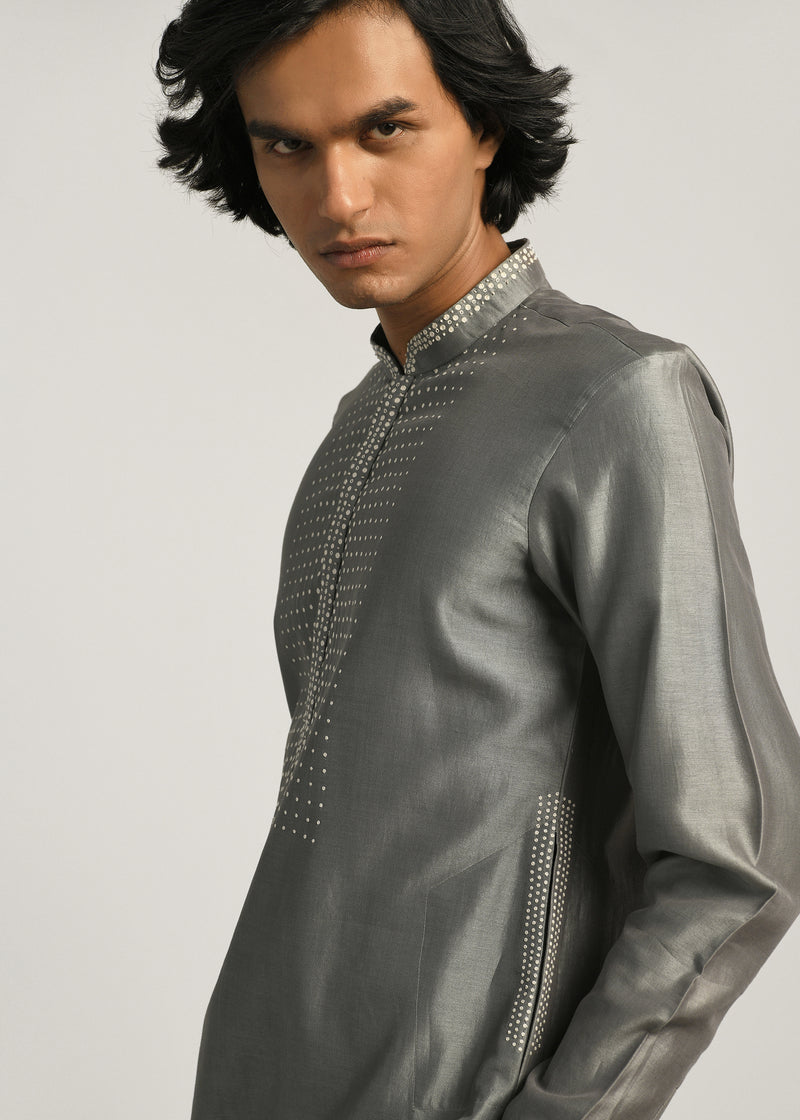 Dots Yoke Kurta Set