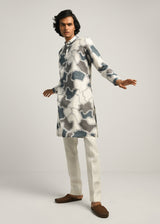Camouflaged Dots Kurta