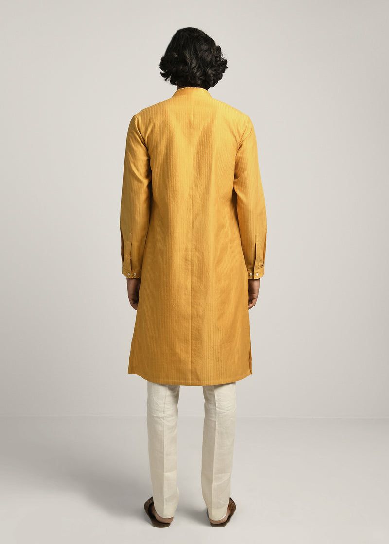 Hexa Dots hand Emb kurta