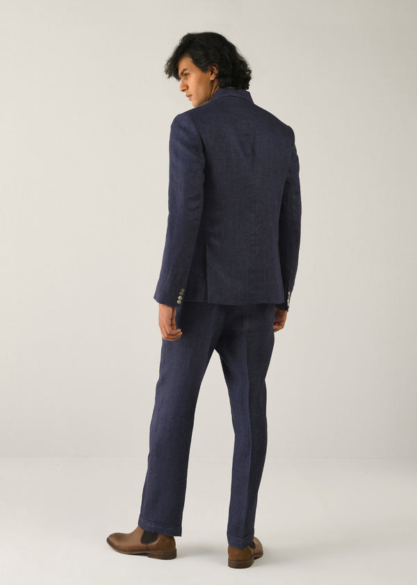 Linen Double Breasted Blazer
