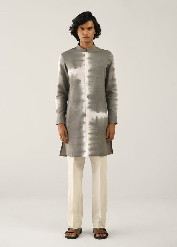 Block Tie Dye Kurta