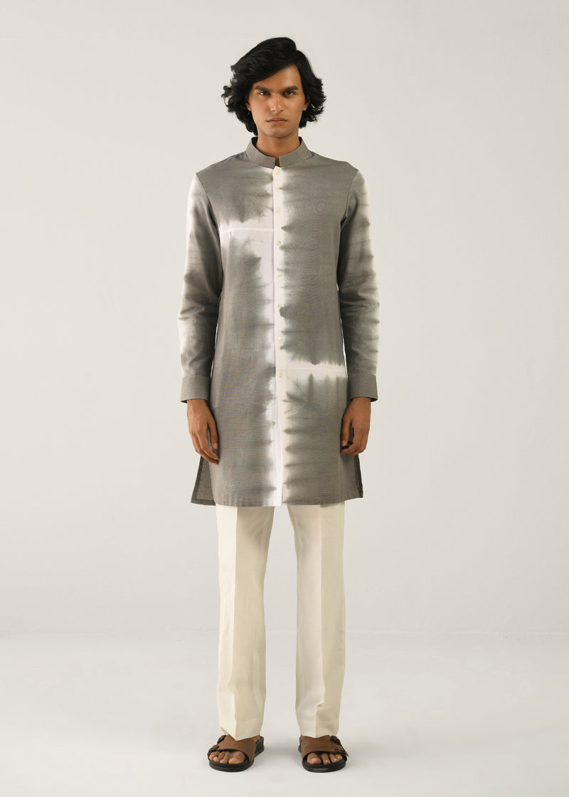 Block Tie Dye Kurta