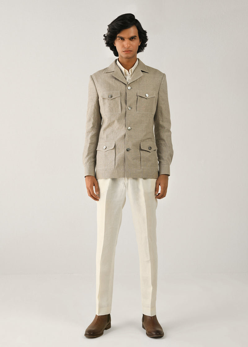 Hemp Safari Jacket