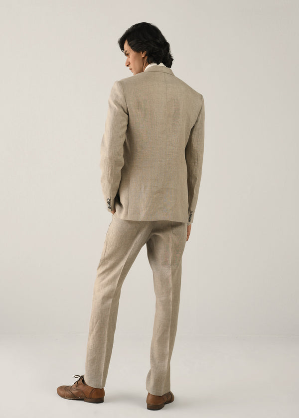 Hemp Double Breasted Jacket