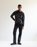 Camo Dash Jacquard Sweater